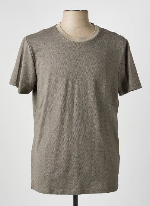 T-shirt marron JACK & JONES homme