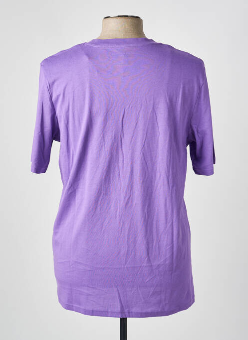 T-shirt manches courtes manches courtes violet JACK & JONES homme