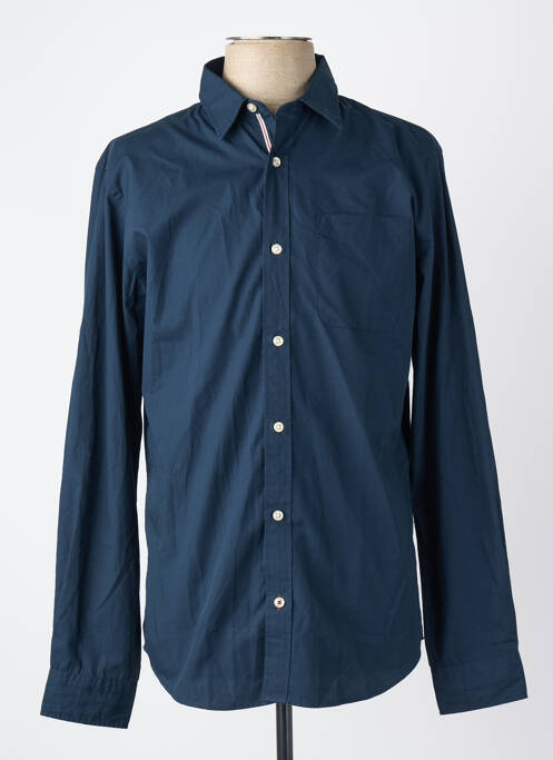 Chemise manches longues bleu JACK & JONES homme