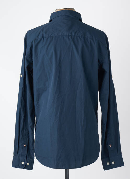 Chemise manches longues bleu JACK & JONES homme