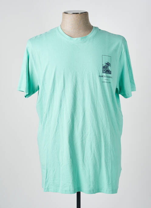 T-shirt bleu GARCIA homme