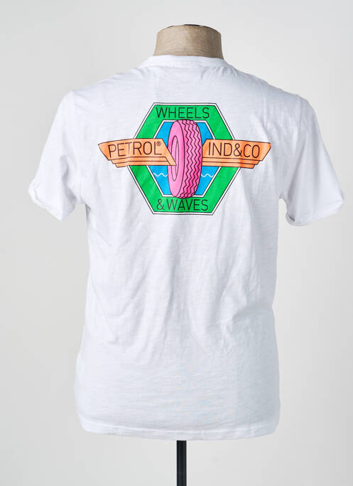 T-shirt blanc PETROL INDUSTRIES homme