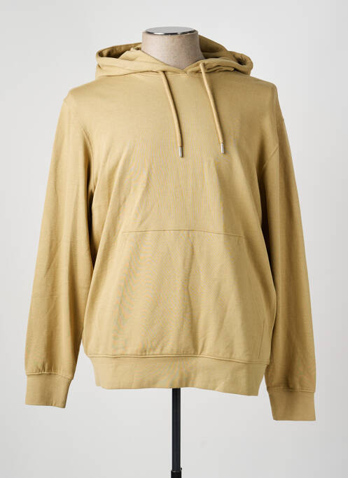 Sweat-shirt à capuche marron MANGO homme