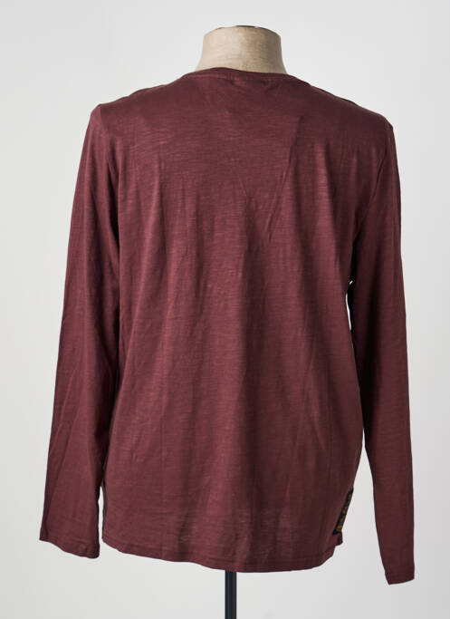 T-shirt rouge PETROL INDUSTRIES homme