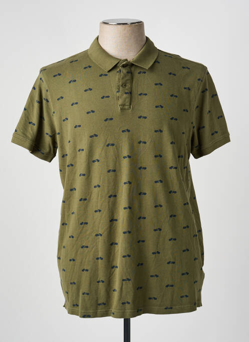 Polo vert PETROL INDUSTRIES homme