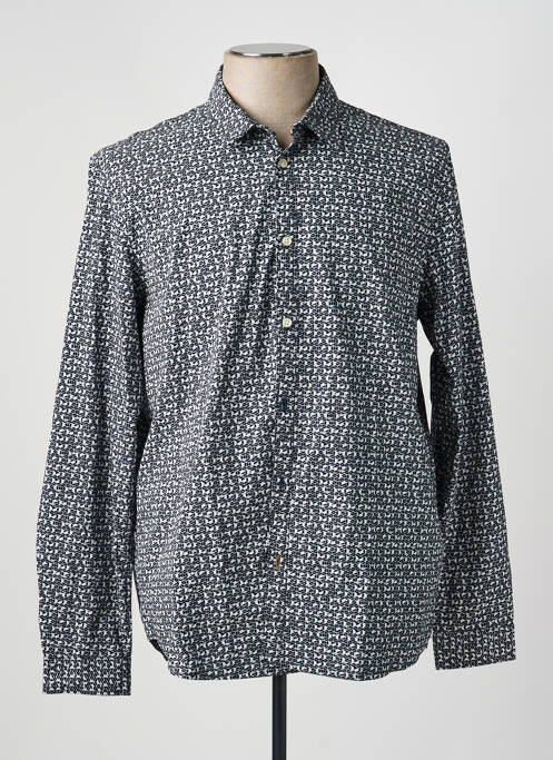 Chemise manches longues bleu PETROL INDUSTRIES homme