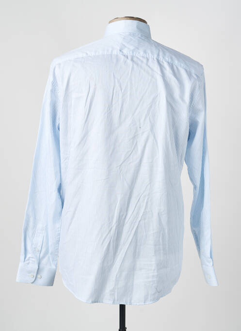 Chemise manches longues poignets boutonnés bleu SELECTED homme