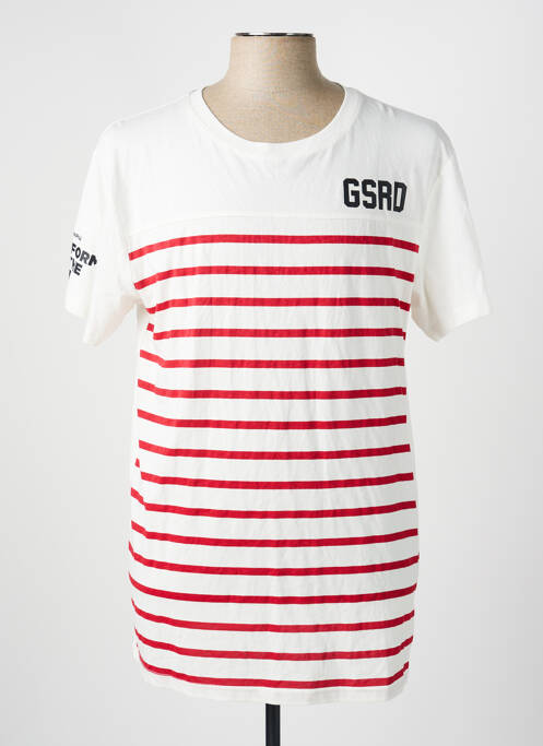 T-shirt blanc G STAR homme
