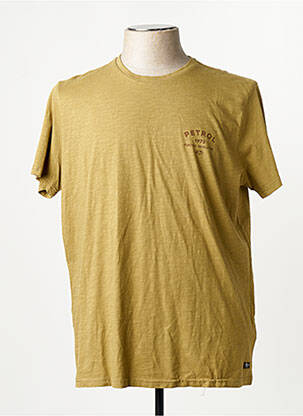 T-shirt vert PETROL INDUSTRIES homme