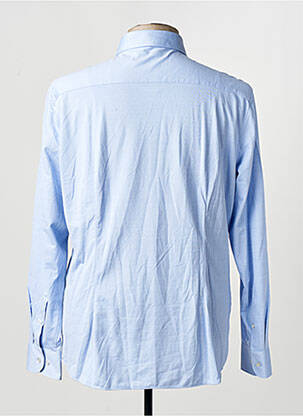 Chemise manches longues bleu MANGO homme