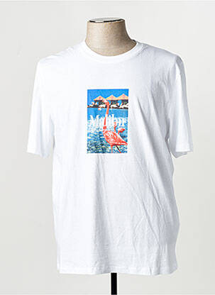 T-shirt blanc JACK & JONES homme