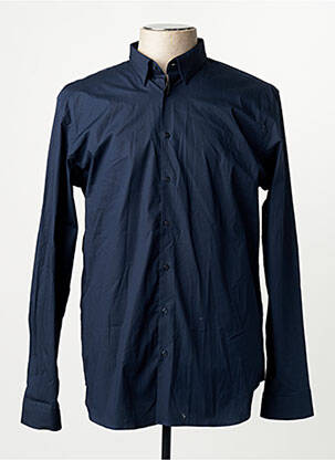 Chemise manches longues manches longues bleu SELECTED homme