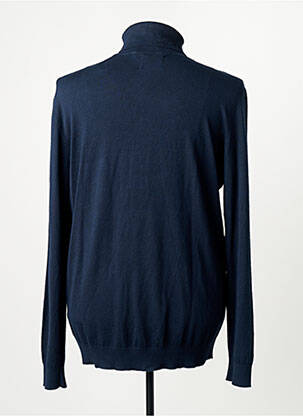 Pull col roulé bleu PETROL INDUSTRIES homme
