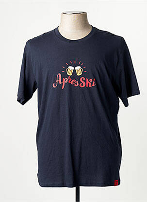 T-shirt bleu ANTWRP homme