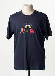 T-shirt bleu ANTWRP homme