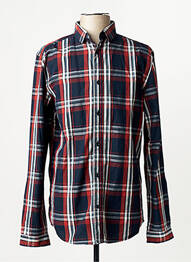 Chemise manches longues manches longues bleu TOM TAILOR homme