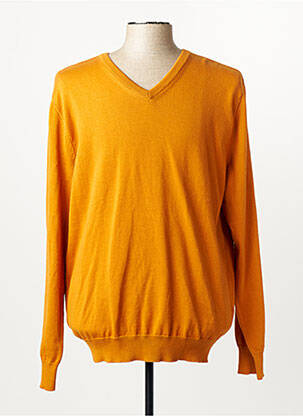 Pull orange PRIVATE BLUE homme