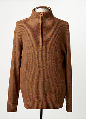Pull marron TOM TAILOR homme
