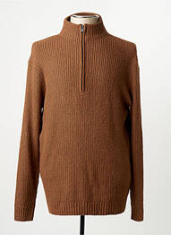Pull marron TOM TAILOR homme