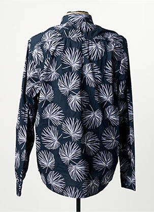 Chemise manches longues bleu GARCIA homme