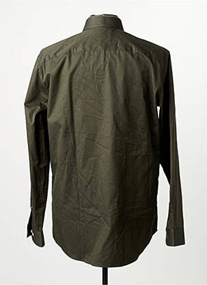 Chemise manches longues manches longues vert fonce SELECTED homme