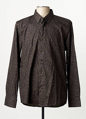 Chemise manches longues noir PRIVATE BLUE homme