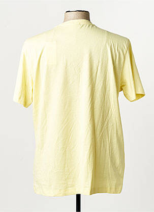 T-shirt jaune MANGO homme