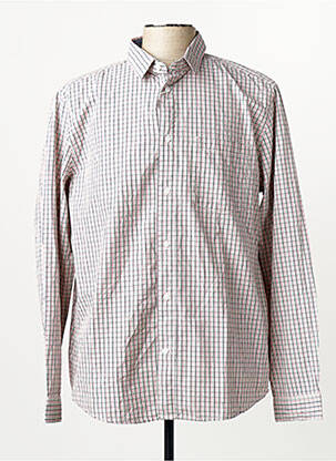 Chemise manches longues beige TOM TAILOR homme