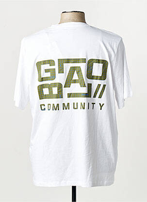 T-shirt blanc JACK & JONES homme
