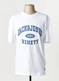 T-shirt blanc JACK & JONES homme