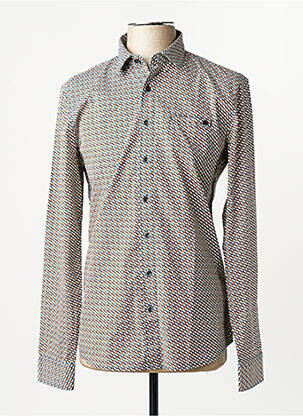 Chemise manches longues bleu NO EXCESS homme