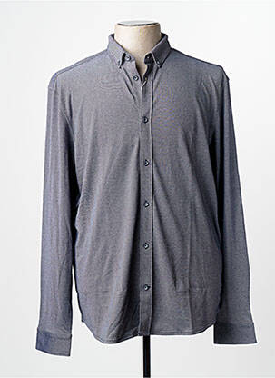 Chemise manches longues bleu TOM TAILOR homme