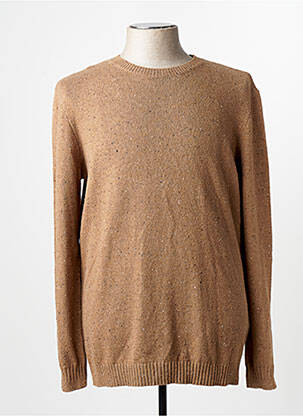 Pull col roulé marron TOM TAILOR homme