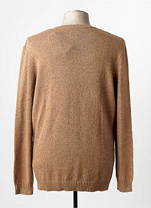Pull col roulé marron TOM TAILOR homme