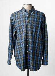Chemise manches longues bleu FYNCH-HATTON homme