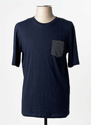 T-shirt bleu JACK & JONES homme