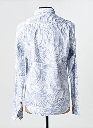 Chemise manches longues bleu GARCIA homme