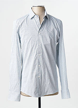 Chemise manches longues blanc PRIVATE BLUE homme