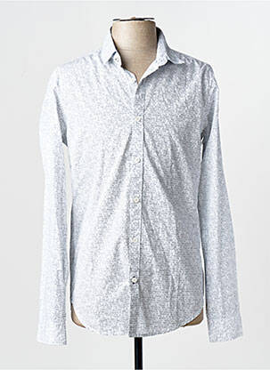 Chemise manches longues blanc GARCIA homme