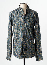 Chemise manches longues vert NO EXCESS homme