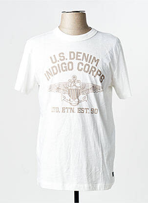 T-shirt blanc JACK & JONES homme