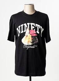 T-shirt noir JACK & JONES homme