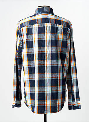 Chemise manches longues manches longues bleu TOM TAILOR homme