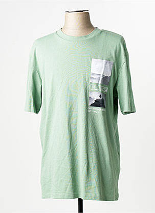 T-shirt manches courtes manches courtes vert JACK & JONES homme