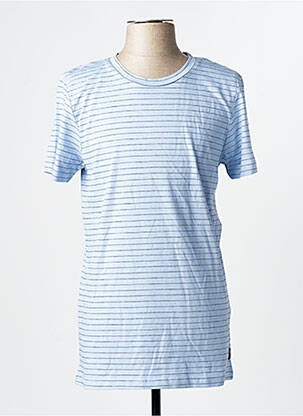 T-shirt bleu TOM TAILOR homme