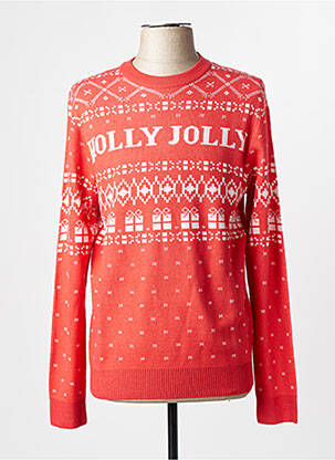 Pull rouge JACK & JONES homme
