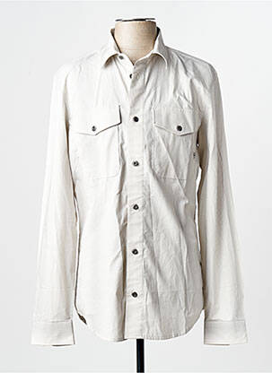 Chemise manches longues gris G STAR homme