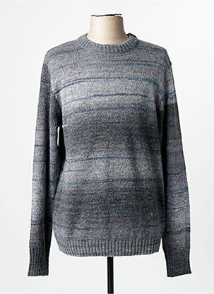 Pull gris JACK & JONES homme