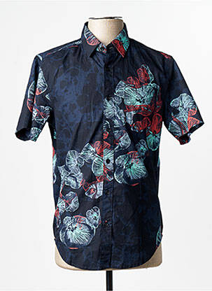 Chemise manches courtes bleu GARCIA homme