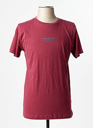 T-shirt rouge PETROL INDUSTRIES homme